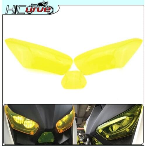 For Yamaha XMAX 300 250 X MAX XMAX300 XMAX250 2017 2018 Motorcycle Front Headlight Screen Guard Lens Cover Shield Protector
