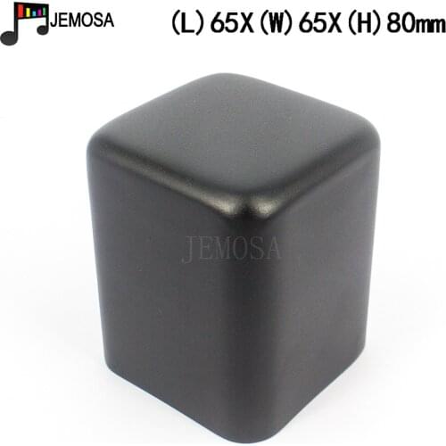 1Piece Tube Amplifier Chassis Transformer Cover Protect Case 65*65*80mm Black Iron Hifi Audio Vintage Tube Amplifier DIY