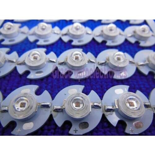 10pcs 1W 3W High Power LED light diodes emitter, Red, Green, Blue, Yellow, neutral White, Warm White, Cool White Colors led