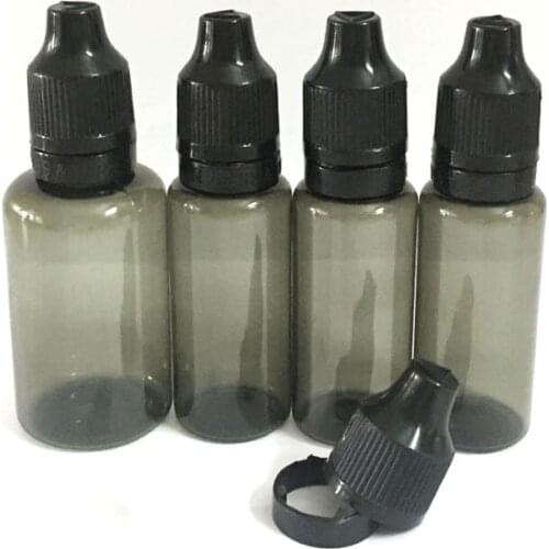 15ml Portable Plastic Empty Plastic Squeezable Dropper Bottles Eye Liquid Dropper Bottles childproof temper evident cap P008C