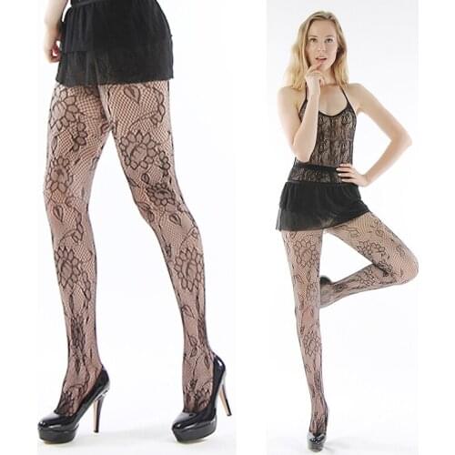 2019 Pantyhose Sexy Womens thigh high socks Transparent for Spring Fall knee high socks Black Buy Stockings 608