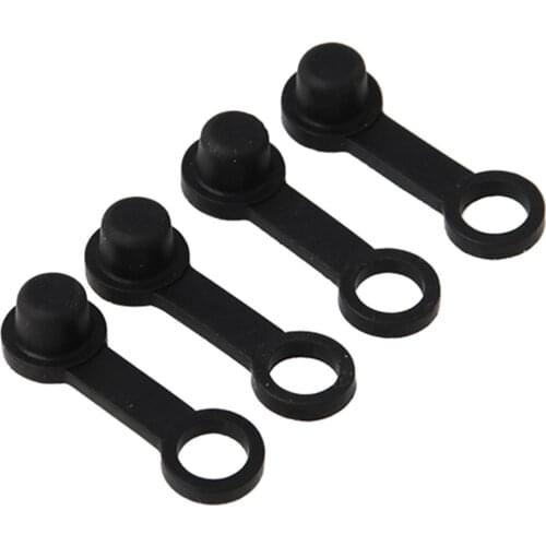 4Pcs Universal Car Motorcycle Rubber Oil Drain Screw Caps Exhaust Dust Covers