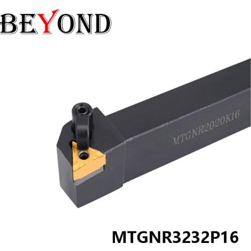 BEYOND External Turning Lathe Tool Holder MTGNR3232P16 MTGNL3232P16 MTGNR MTGNL 3232 MTGNR3232P22 Machine CNC Tool Shank