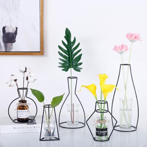 CAPIRON Metal Flower Vases