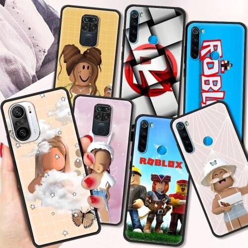 Hot Robloxes Game Shockproof Coque for Redmi K40 Pro Plus Note 9 9T 9S 8 8T Luxury Case 9C 8A 7A K20 K30 Pro Shell Capa