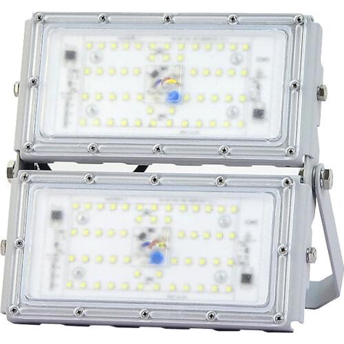 Square Shape LED SMD Module Waterproof Outdoor 50W 100W 150W 200W Garden Searchlight Advertizing Floodlight Free Ship