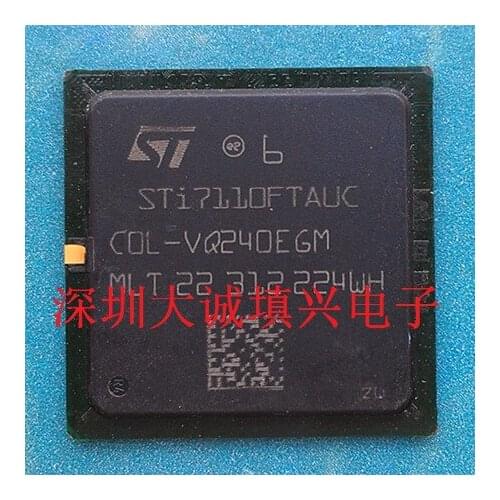 JINYUSHI For 5PCS/LOT STI7110FTAUC instead of STI7111BUC STI7111ZUC 100% new original Giunine stock IC competitive Free Ship