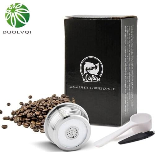 Reusable Coffee Filters Capsule Food Grade Stainless Steel Coffee Capsules Practical Capsule Cup Dripper Coffee Accessories