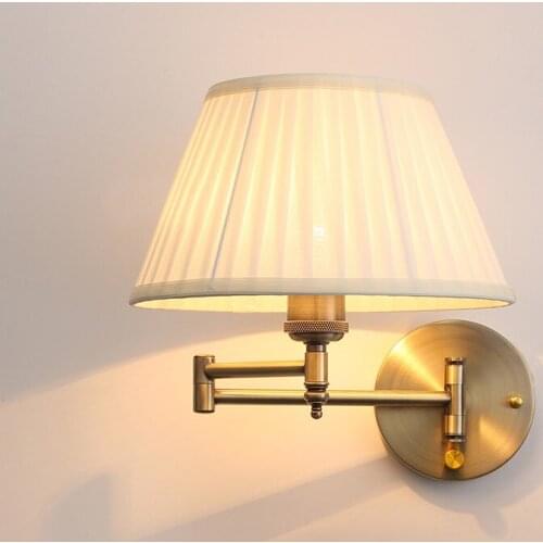 Loft bedroom light glass ball bedside aisle dining room luminaria de parede lampara pared