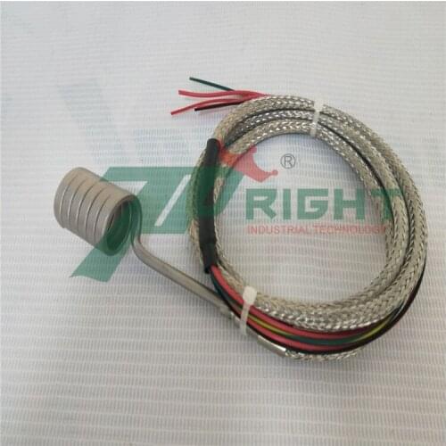 ID16x30mm hot runner coil heater with 1000mm wire 220v250w