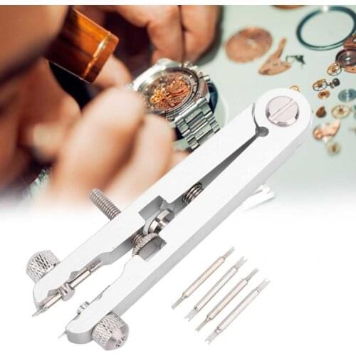 New V-shaped Steel 6825 Watch Bracelet Pliers High Quality Watch Band Strap Spring Bar Link Pins Remover Watch Band Removal Tool