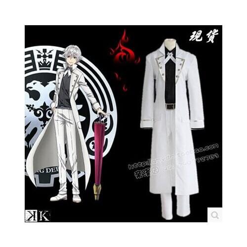 New New Anime K Second Season K RETURN OF KINGS Cosplay Isana Yashiro Cos Halloween Full Set 5in1(Top+Pants+Trench+Belt+Tie)