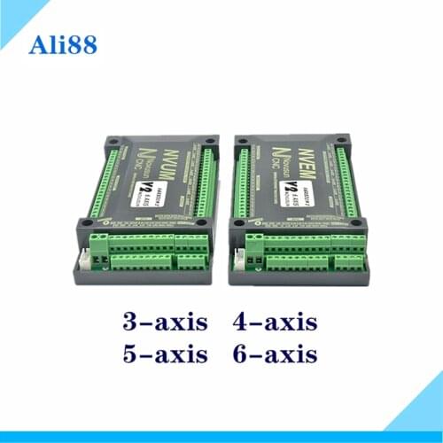 NVUM/NVEM 3axis 4axis 5axis 6axis CNC Controller USB/Ethernet Interface Board Card for Stepper Motor MACH3 Motion Control Card