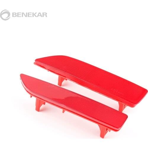 A Pair of Rear Fog Light Bumper Lamp Reflector for Honda CR-V 2007 2008 2009