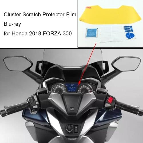 For Honda FORZA 2018 100% Brand New Cluster Scratch Protection Film Blu-ray Speedometer Guard for Honda 2018 FORZA 300