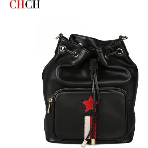CHCH Casual Shoulder Bag Genuine Leather Womens Bag Designers Bucket Luxury Totes Fashion Top-handle Bags Travel Bag Bolsa