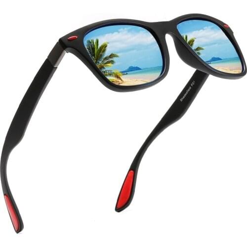 2019 Classic Polarized Sunglasses Men Women Driving Square Frame Sun Glasses Eliminate Harsh Glare Shades oculo UV400