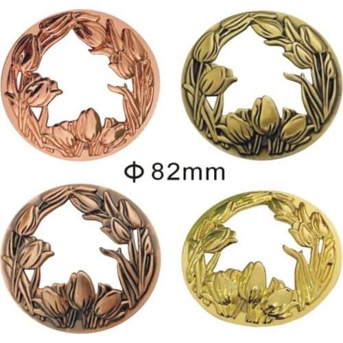 Retro Tulip Candles Jar Cover Shades Sleeves for Yankee Candle Lids Aromatherapy Topper Replacements Accessories Home Decoration