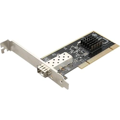 TXA087 PCI Gigabit Optical Fiber Network Card for 82545 Ethernet 1000Mbps Desktop SFP Optical Port 1G Network Card
