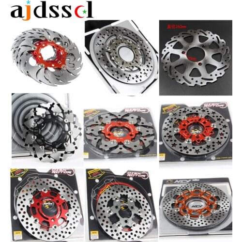 Universal 200*57mm/220*70mm/260*60mm Motorcycle/Scooter/Sport/bike Brake Disc CNC Brake Rotor Disks For Yamaha Honda Suzuki KTM