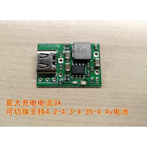 High-efficiency Synchronous Rectification Lithium Battery 5v Input Charging Circuit Charging Board 3A 4.35V 4.4v
