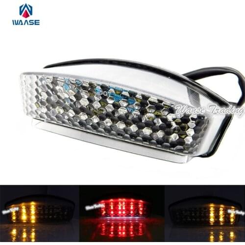 Taillight Tail Brake Turn Signals Integrated Led Light Clear For 1994-2007 DUCATI Monster 800 800S 1000 1000S S2R S4 S4R S4RS