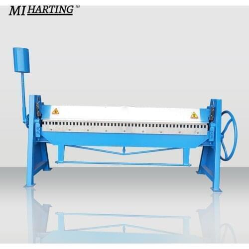 0.6mm 0.8mm 1mm 1.2mm 1.5mm Hand Sheet Metal Folding Machine Manual Flange Bender Crimping Machine