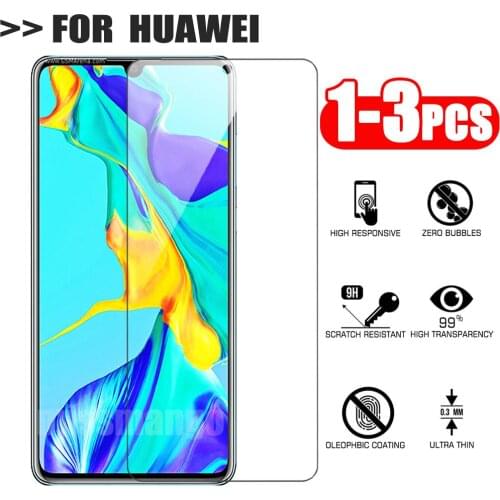 1-3 PCS Tempered Glass for Huawei P30 Huawei P30 Screen Protector for Huawei Huawey P30 Lite P40 Lite E Glas Film Protective 9H