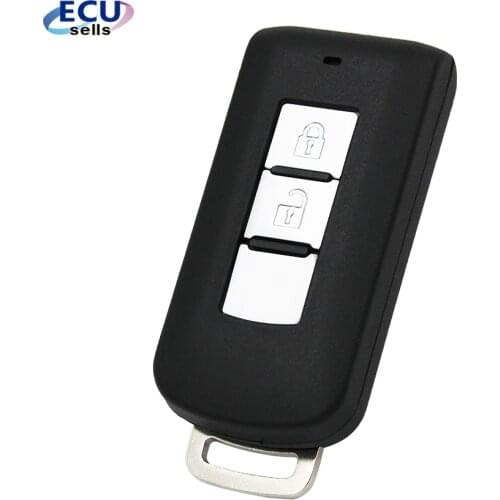 2 Button Smart Remote Key Shell Case Fob for Mitsubishi Lancer Outlander ASX 2008-2016