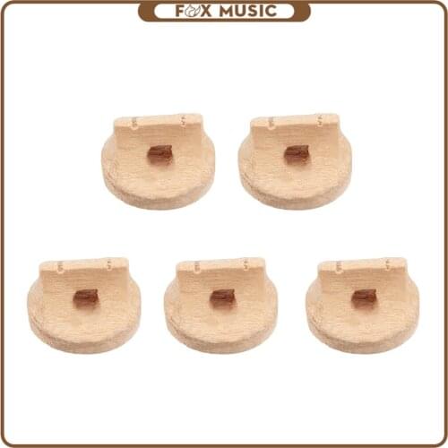 5PCS Erhu/Urheen Perform Bridge Maple Erhu Bridge String Instrument Accessory For Chinese Musical Instrument Lovers