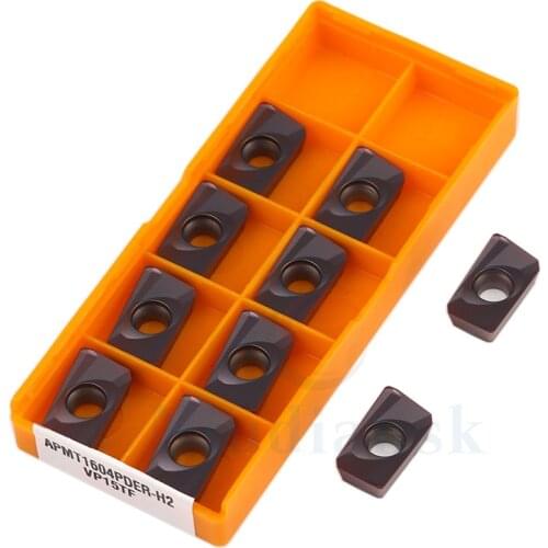 APMT1604 M2 H2 AP15TF UE6020 Carbide Blade Turning Tool Milling Blade CNC Metal Lathe Tool Lathe Tool End Lathe Milling CNC Tool