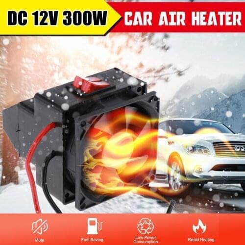 Car Heater 12V 300W Air Heater Parking Heater Coolant Heater Fan Windscreen Demister Defroster For Auto RV Trailer Truck Boat