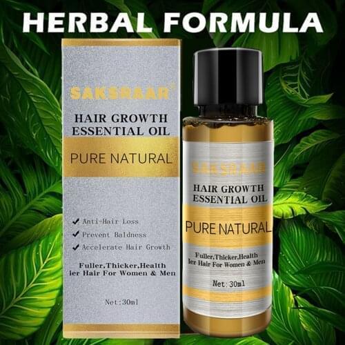 30 Ml Hair Growth Essence Oil Prevent Hair Loss And Baldness Improve Cuticle Hair Care Essence Nourish Repair Damaged Hair Serum