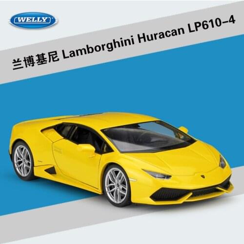 Nicce Welly 1:24 Lamborghini Aventador LP610-4 sports car simulation alloy car model crafts decoration collection toy tools gift