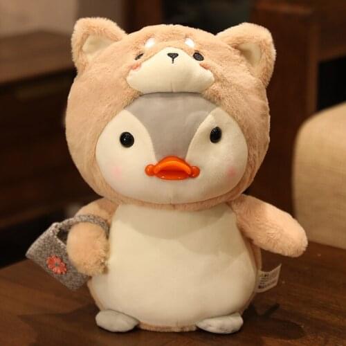 Cute penguin doll plush toy soft pillow childrens day birthday gift