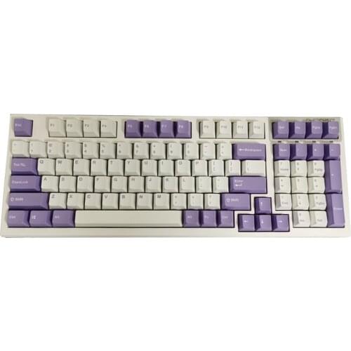 122 Keys HANA Nana Keycap Double Shot Legends Key Caps For tada68 keycool 84 KBD 75 TKL 104 layout mechanical keyboard 's keycap