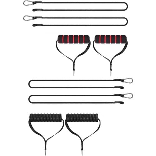 Comprehensive Fitness Muscle Trainer Accessories Clip Chest Pull Wide Back Shoulder Biceps Pull Rod Anti-Tear High Strength Rope