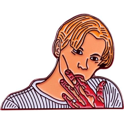 Corn Syrup enamel pin scream Wes Craven Billy Loomis Horror brooch badge