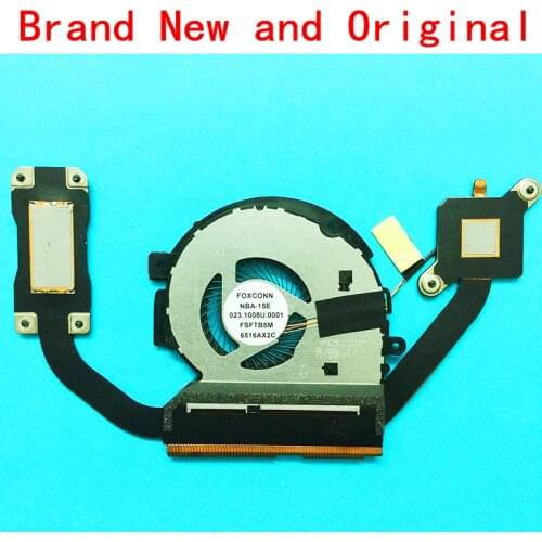 New notebook CPU fan heatsink radiator copper tube module for HP ENVY envy15 X360 TPN W127