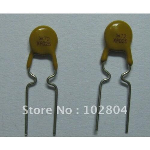 120 pcs 72V 0.25A PolySwitch New Radial Leaded PPTC Resettable Fuse