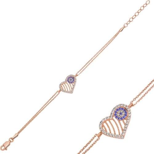 Silver The Genres Change Heart women bracelet