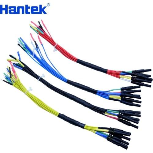 Hantek HT306 6-way Universal Breakout Leads for Automotive Oscilloscope Diagnostic 4 Sizes 0.6 mm, 1.5 mm, 2.3 mm and 2.8 mm