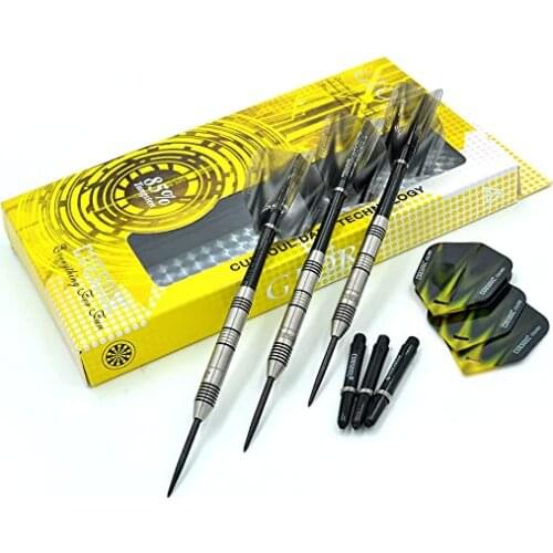 CUESOUL Tungsten Steel Tip Dart Set 85% Tungsten 22/24/26 Grams-Glory Series