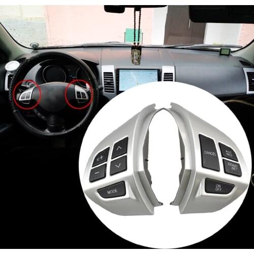 Steering Wheel Volume Sound Button For M itsubishi ASX Lancer Outlander RVR Pajero Sport