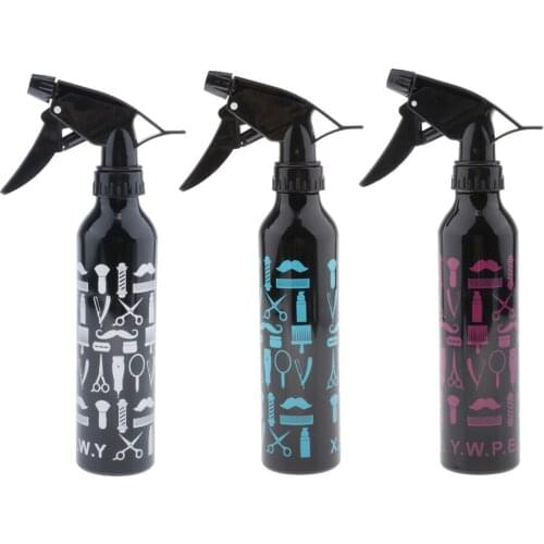 300ml Water Spray Bottle Fine Mist Sprayer for Hair Cleaning Aluminium