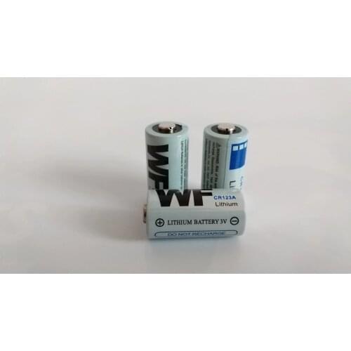3pcs CR123A CR123 123A 16340 Li-ion Battery 3V Primary Lithium Battery