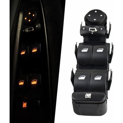 Car Auto ABS Front Left Driver Side Electric Power Window Master Switch Button For Citroen C4 2004-2015 OEM No. 6554.HA 6554HA