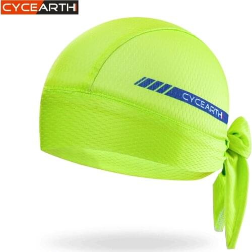 CYCEARTH 2018 Men Cycling Cap Quick-dry Outdoor Sport Bicycle Headscarf Pirate Scarf Hood MTB Racing Bandana Hat