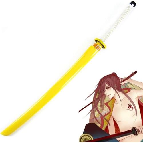 Yu Kanda Wooden Sword Anime D.Gray Man Mugens Yu Kanda Sword Cosplay Props Decorative Swords