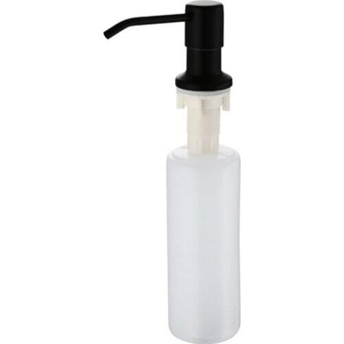 Bathroom Detergent Dispenser for Liquid Soap Lotion Dispensers Tools Stainless Steel Head + ABS BottleKitchen Soap Dispenser